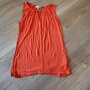 Orange tank top